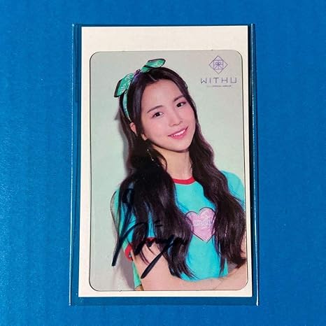 Amazon Niziu ニジュー ファンクラブ Withu 入会特典 マヤ 直筆サイン入りクリアカード Maya 公式fc 特典 公式グッズ Niziuグッズ アイドル 芸能人グッズ 通販