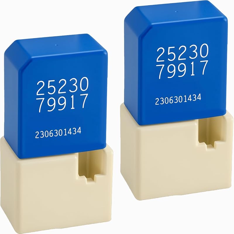 Relé automotivo 4 pinos Casalytics 12 V 40 A SPST normalmente aberto 25230-79917 – Pacote com 2