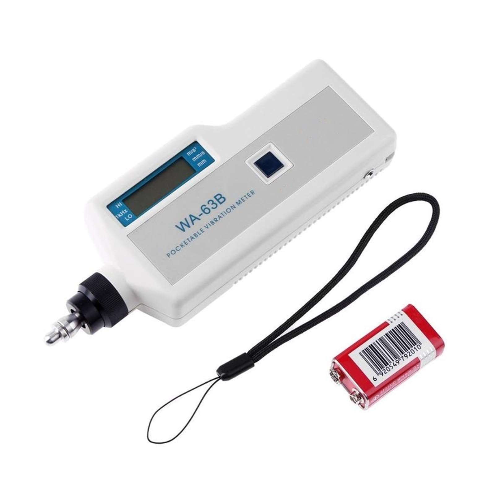 Analizator drgań, Profesjonalny miernik drgań przenośny cyfrowy LCD wysokiej dokładności analizator laboratoryjny tester