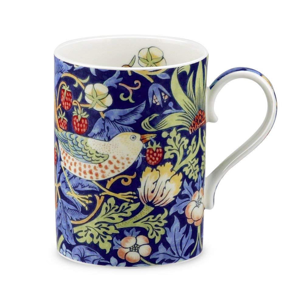 Strawberry Thief Mug, 0.35L Blue