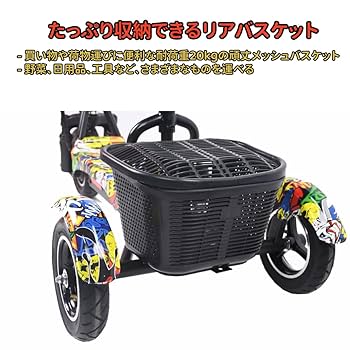 Amazon | Deerou電動シニアカート 三輪車 電動車いす 大人・高齢