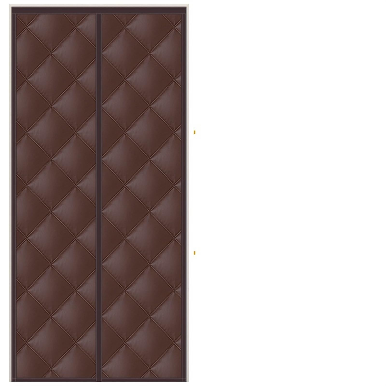 Tenda termica isolante per porta, per inverno e freddo, motivo scozzese, con motivo scozzese, 90 x 200 cm