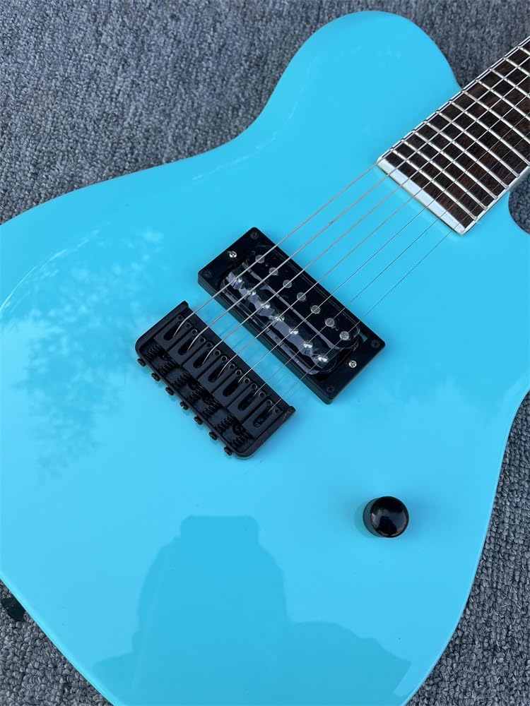 Amazon | カスタム 7 弦エレキギターマホガニーボディローズウッド指板