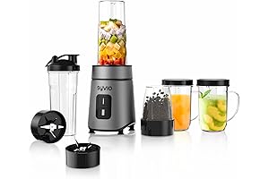 600W Smoothie Personal Blender, Shake Blender with 2 BPA Free 20 oz...
