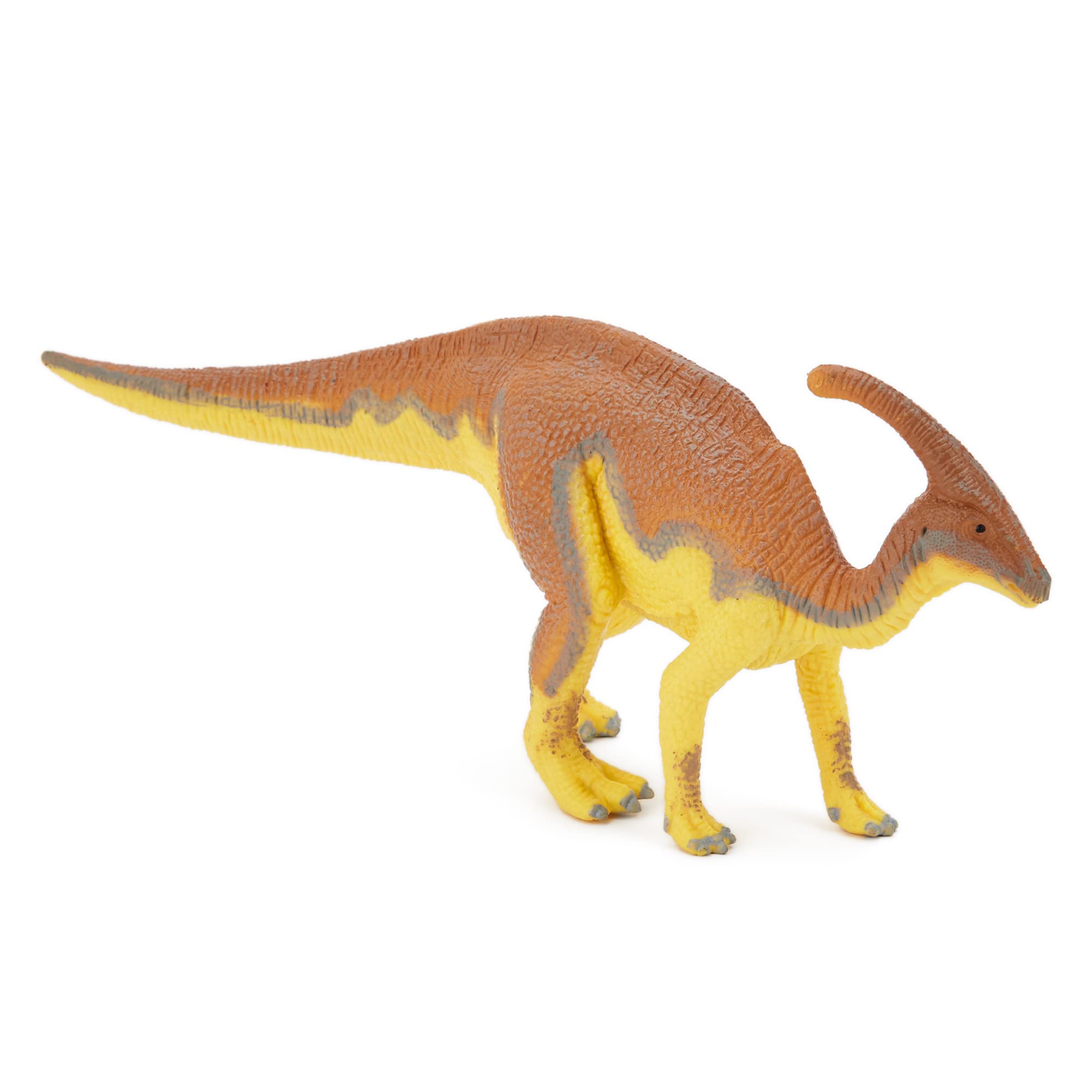 Zappi CoChildrens Parasaurolophus Dinosaur Figure Toy (19cm Length) Realistic Detailed Dino Collection for Kids - Action Figures for Playtime Fun & Learning
