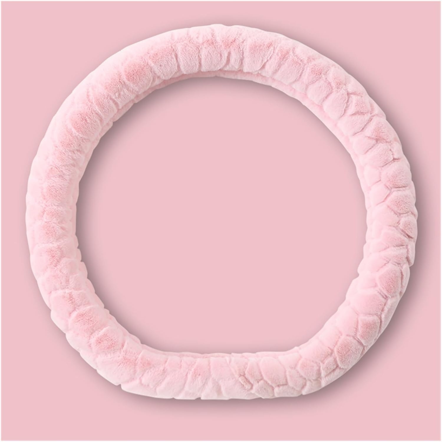 Car Steering Wheel Cover for D Type Car Steering Wheel Cover Mink Car Decoration Fashionable Soft and Comfortable (Color : 5#)