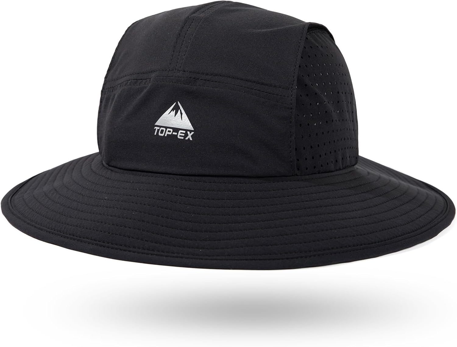 TOP-EX Breathable Oversized XL XXL Waterproof UPF50+ UV Protection Packable Fishing Sun Hats for Men Chin Strap