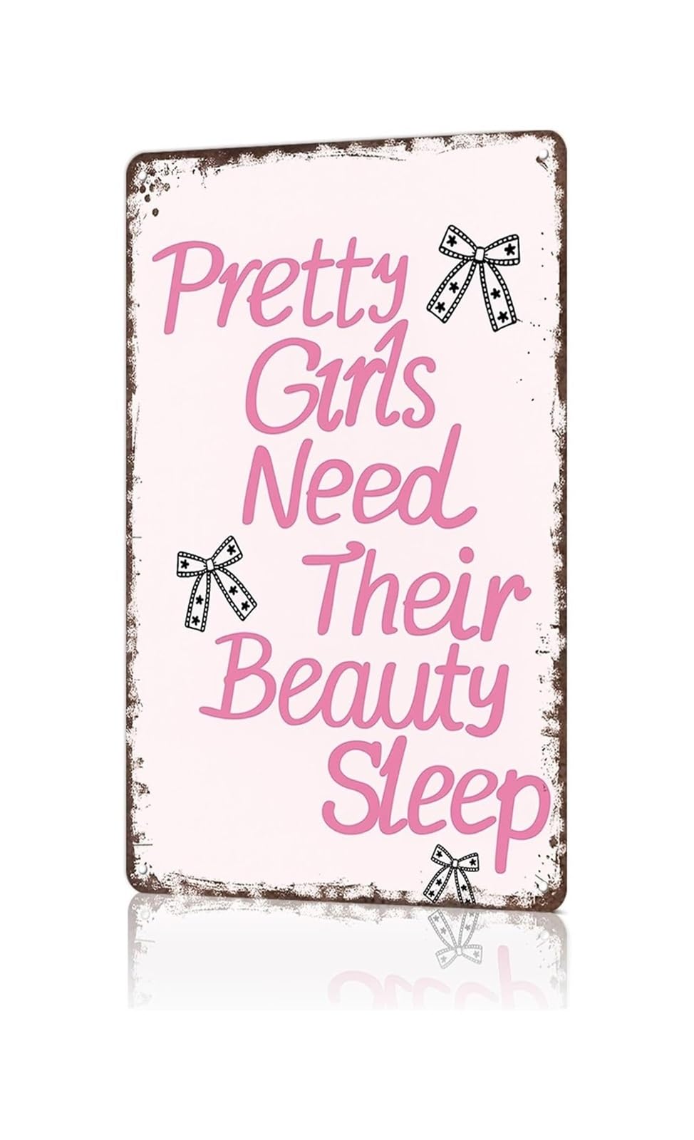 XHAJCSJWGD Nostalgic Metal Poster Dreamy Sleep Pattern Wall Hanging for Laundry Room Workshop Basement 8 X 12 inch
