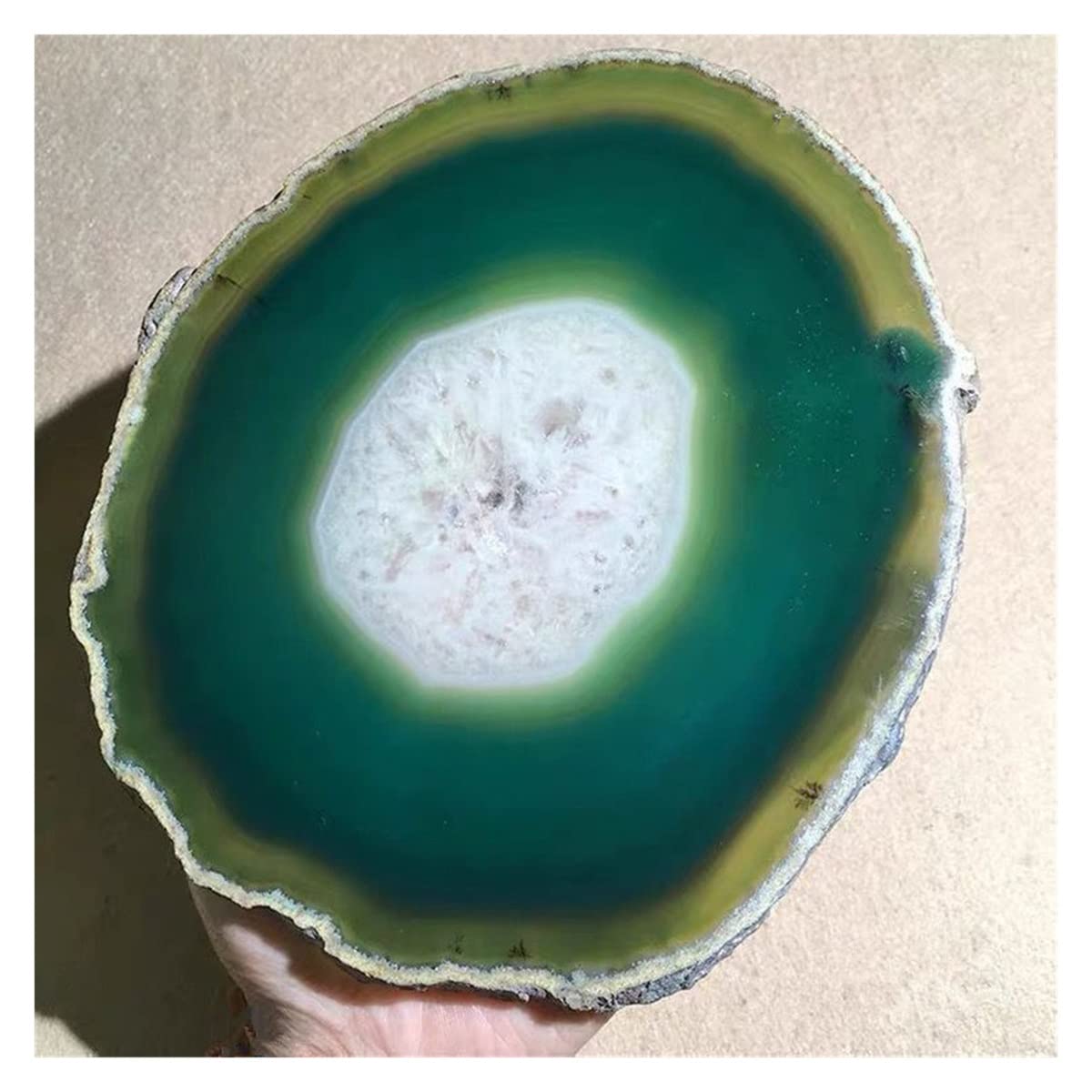 Piedras de cristal para regalo de inauguración y posavasos mineral púrpura A5