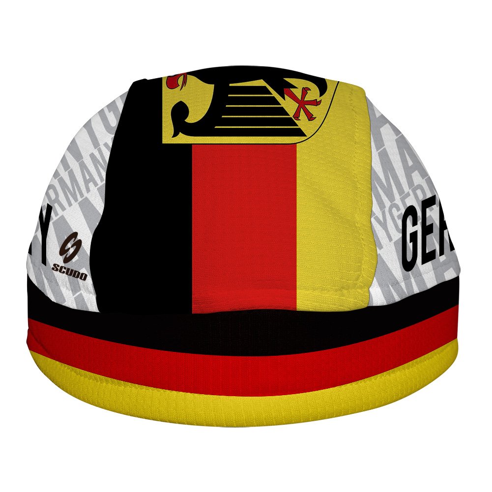 Germany Flag ScudPro Skullcap White