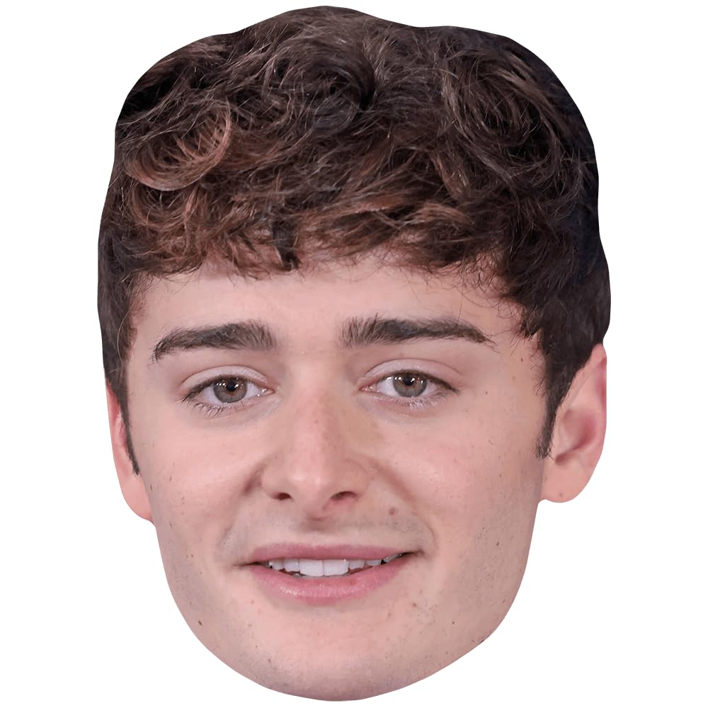 Noah Schnapp (Curls) Celebrity Mask, Flat Card Face, Fancy Dress Mask