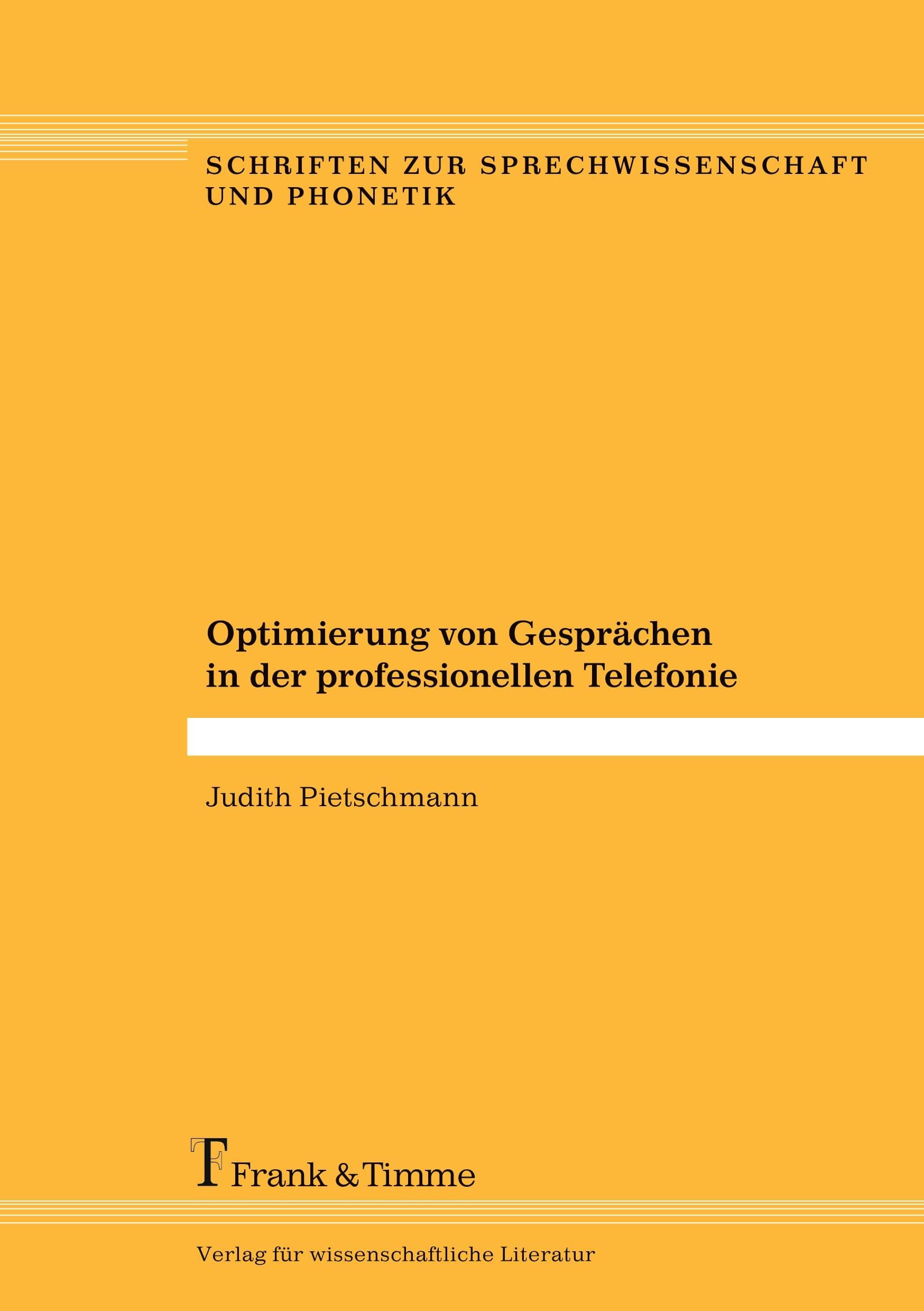 Optimierung von Gesprächen in der professionellen Telefonie: 12