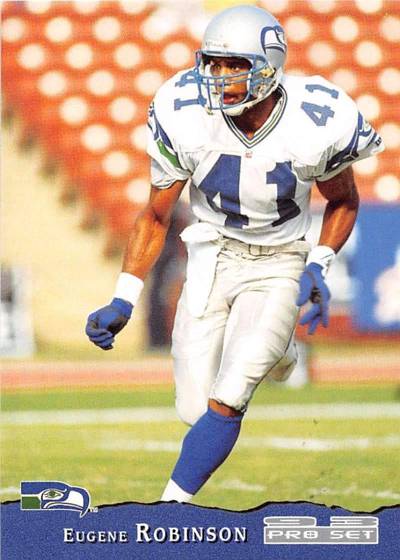Amazon.com: 1993 Pro Set #416 Eugene Robinson Seahawks Football