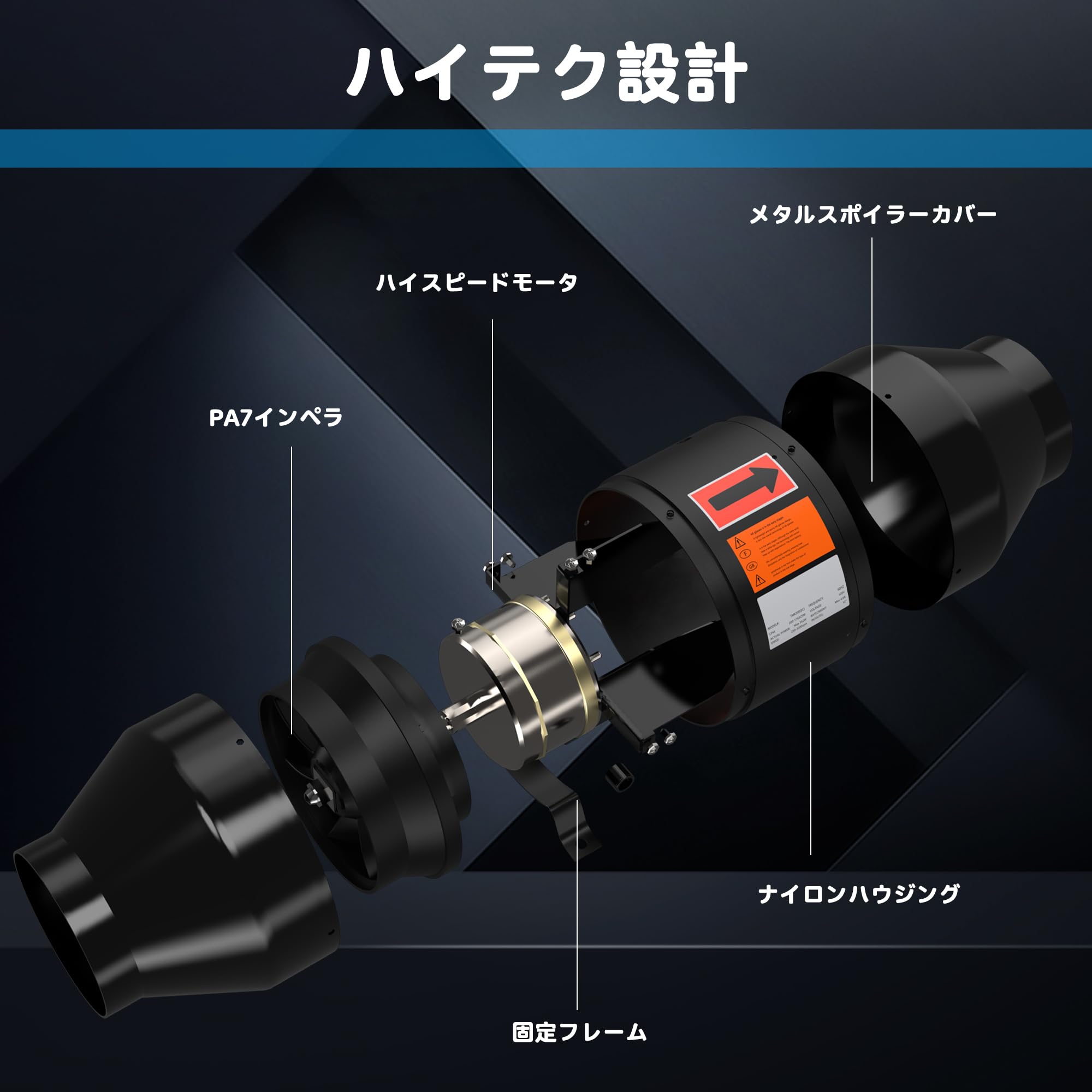 新品✨️ 100mm ダクトファン 通風排気と調速機-ECモータ ダクト用換気扇 81TxRDJbh3L._UF350,350_QL80_.jpg