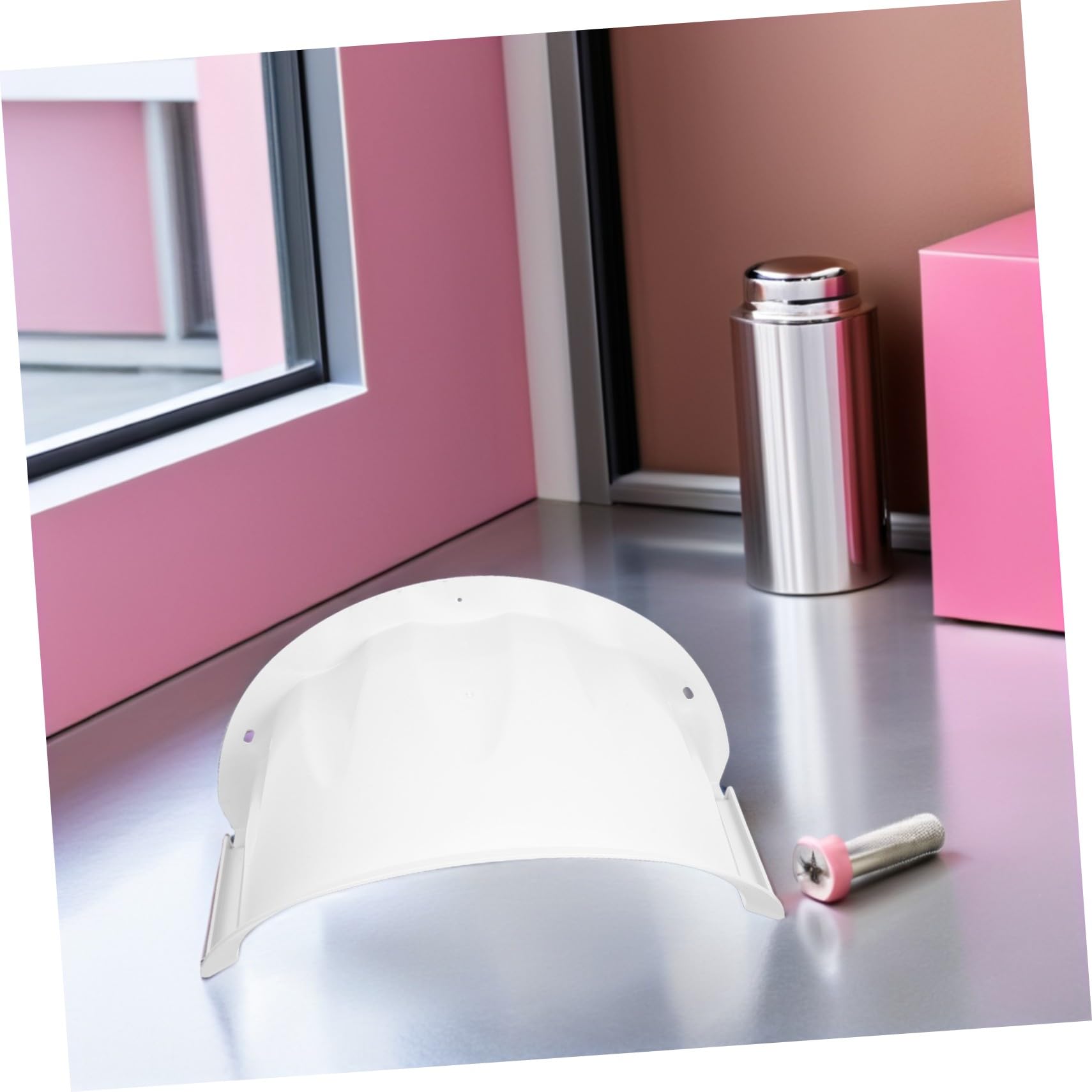 Veemoon 4pezzi Copertura Antipioggia per Telecamera da Esterno Protezione e UV Design Cupola Elegante Installazione Rapida e Semplice per Monitoraggio Sicurezza all Aperto