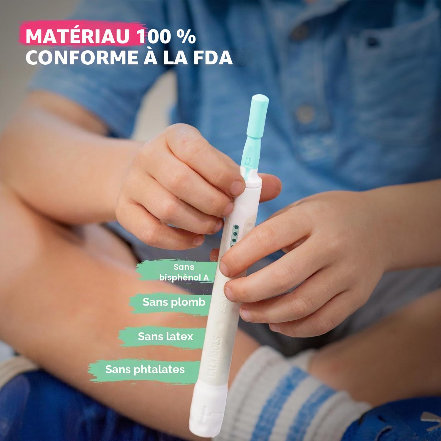 Sensi Spoon : Kit de 5 embouts – Kit de pointes de cuillère (gris)