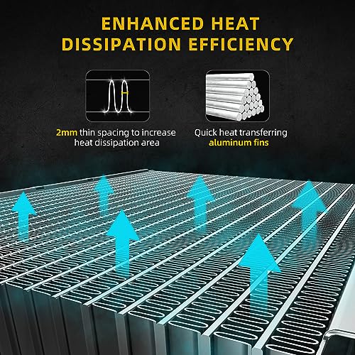 Image of DWVO Radiator Compatible with 2007-2020 Tundra 2008-2014 Sequoia 4.6L 5.7L V8 CU2994