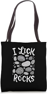 Lapidary Rock Collection Fossils I Lick Rocks Geologist Tote Bag