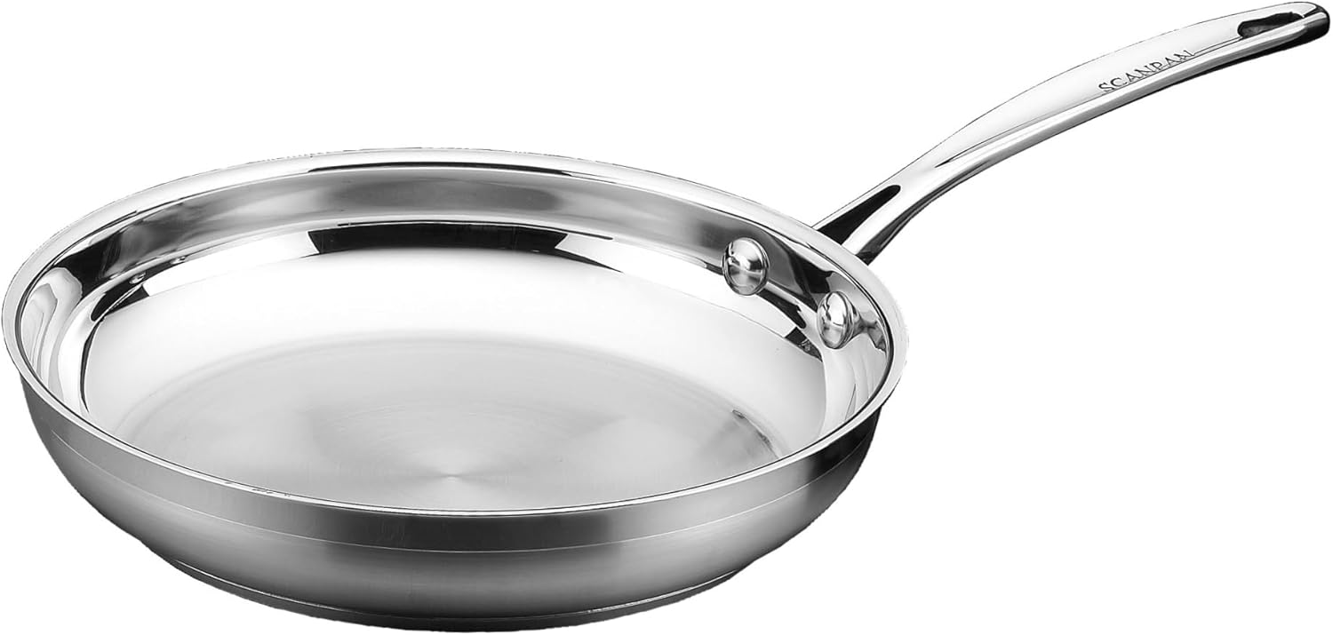 Scanpan Impact 8” Fry Pan Made of Durable 18/10 Stainless