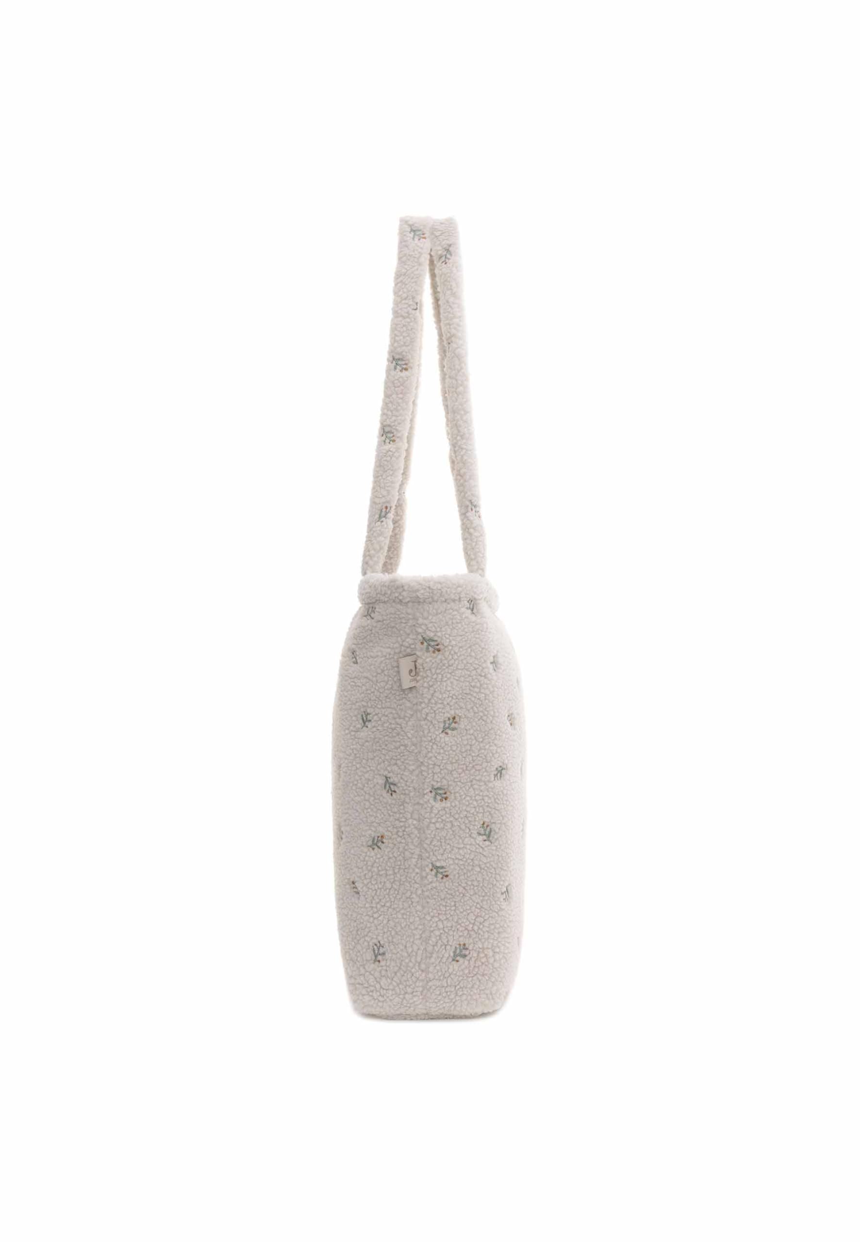 Jollein Sac à langer - Teddy Lovely - 100% polyester - Sac pour poussette - Multifonctionnel, Teddy Lovely, 43 cm x 2 cm x 34 cm, Style contemporain