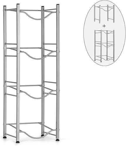 Miniatura 6 de LIANTRAL Estante enfriador de agua, soporte para jarra de agua de 5 galones, estante de almacenamiento para botellas de agua, soporte para botella