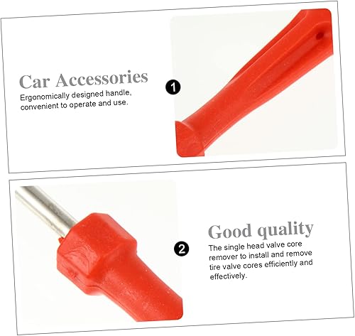 Miniatura 5 de VICASKY 1 juego de herramientas de extracción de válvulas, reparación de neumáticos de coche, herramienta de reparación de núcleo de válvula,