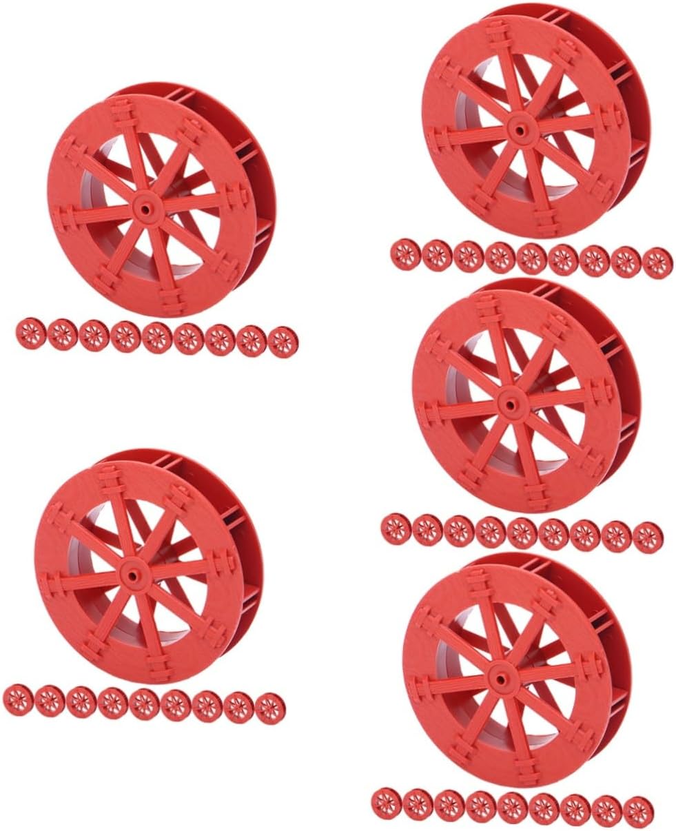 BESPORTBLE 50pcs Water Wheel Fountain Accessories for Scenic Layouts Running Water Wheel for Indoor and Outdoor Fountain Decor Create Atmosphere
