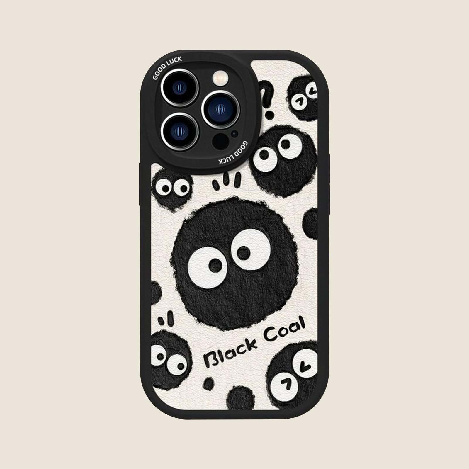 すけろく　iPhoneケース　iPhone15promax Amazon.co.jp: まっくろくろすけ スマホケース iPhone 15 Pro