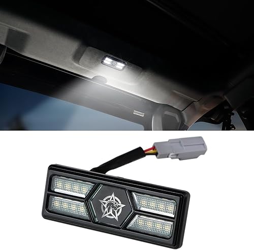 Miniatura 10 de Luces de techo traseras mejoradas, luces LED de cúpula de luz de lectura de cortesía, interruptor táctil LED, luces de carga interiores, accesorios