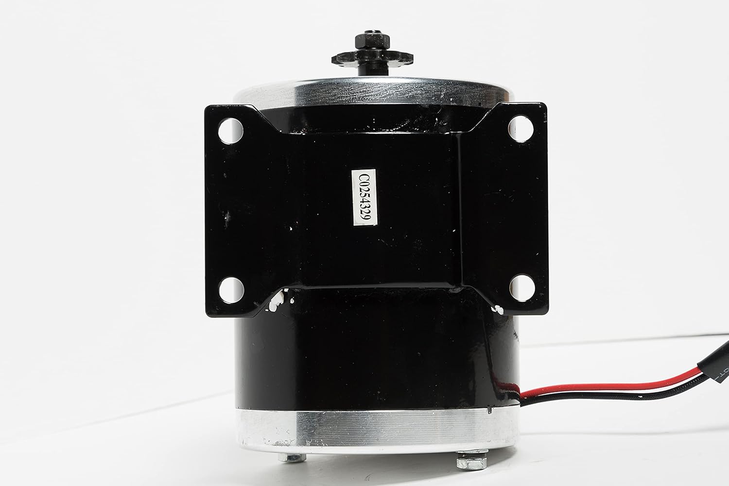 MY1020 800W 36V with Base Electric Motor Volt DC Watt 29.2 Amp for Scooter Bike Go-Kart Mini Bike Replace ZY1020 Reversible w 11 Teeth Sprocket #25 Chain By Alfa Wheels (800W 36V, Bottom Base)