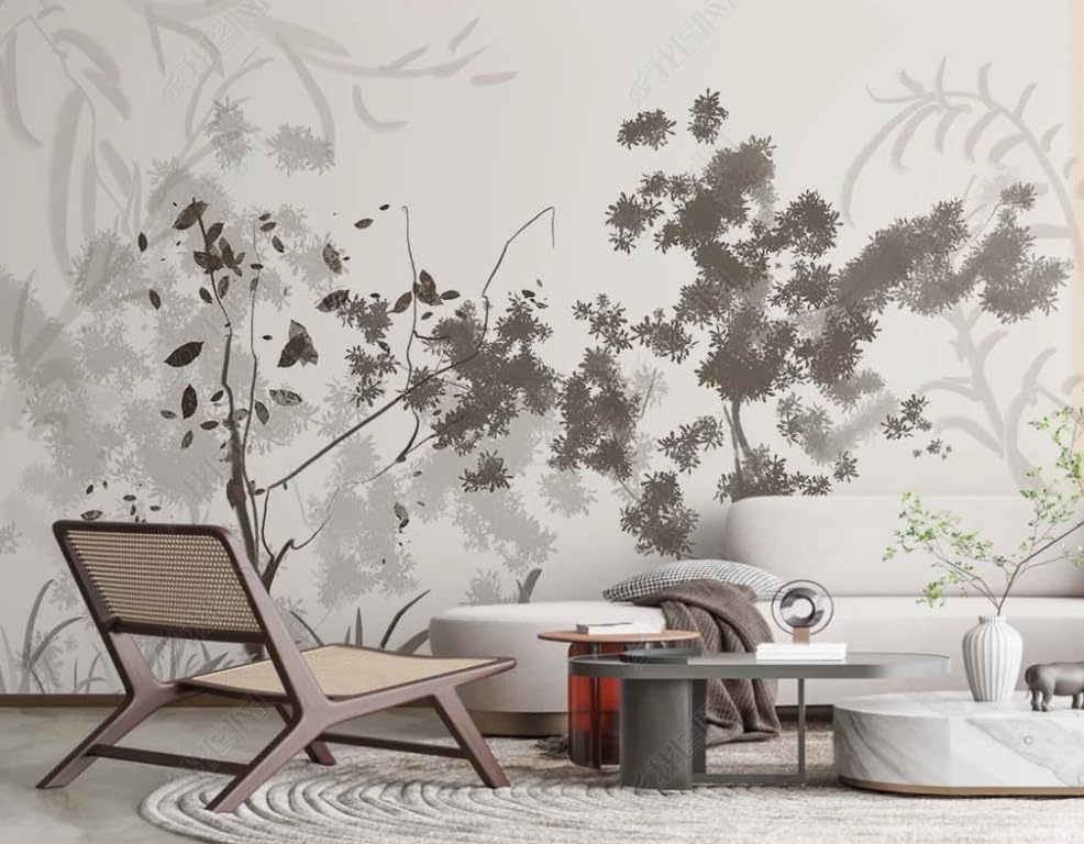 Papier peint intissé forêt tropicale géant 250x175 cm pour salon