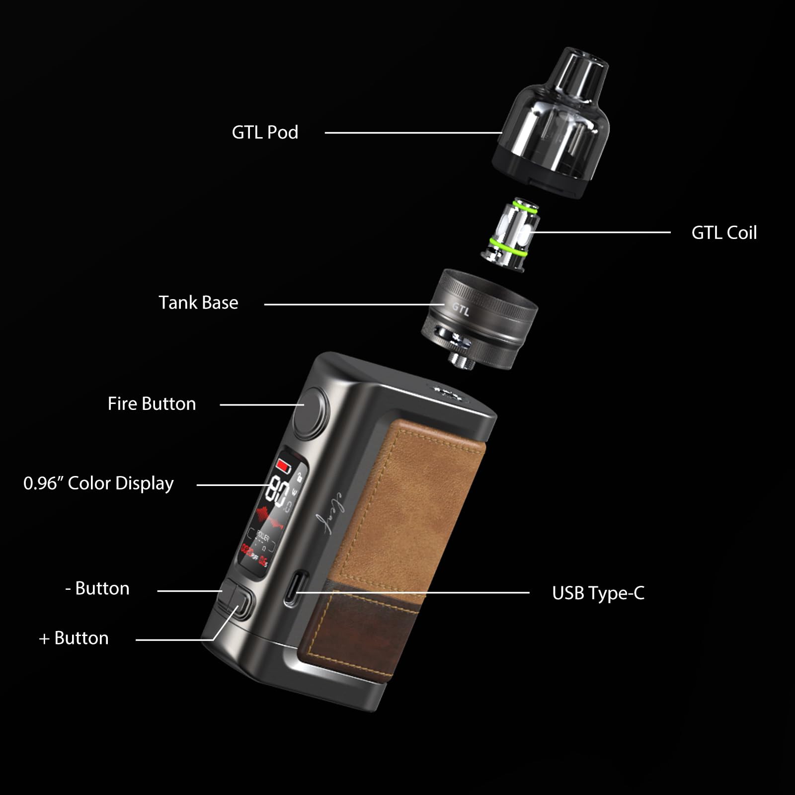 elfbar nachfüll pod läuft aus iStick Power 2C Eleaf Kit 160W main image 1