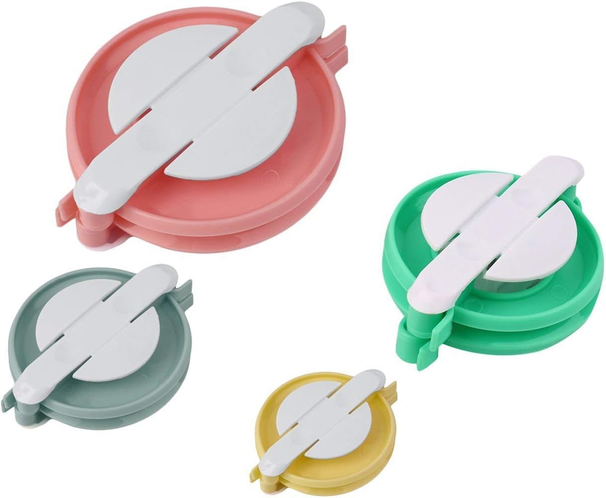Syga Pom-pom Maker, 4 Different Sizes Pompom Maker Fluff Ball Weaver Needle Craft DIY Wool Knitting Craft Knitting Wool Tool Kit Color May Vary