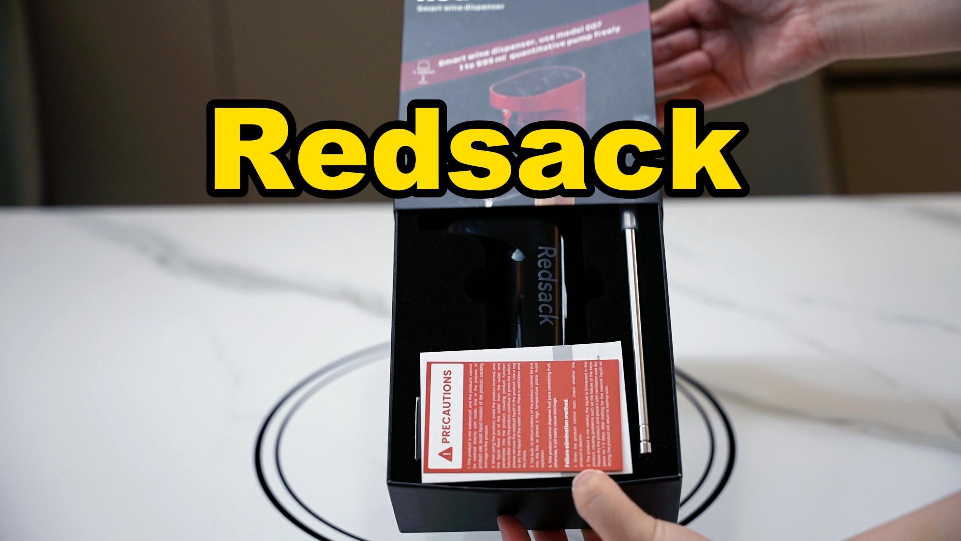 Redsack 電動ウイスキーポンプ 4L・2.7L瓶対応 1~999ml調整可能