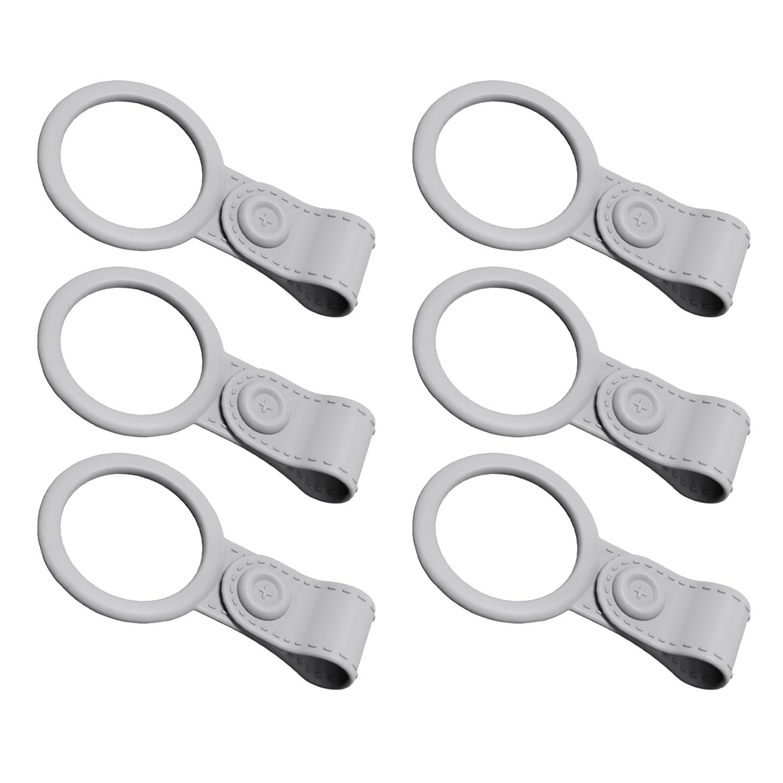 Hdoytxxm Gray Round Elastomer Gluey Towel Hoop Bathroom Kitchen Hook Denial Drill Installation Maintains Towels Neat Denial Deformation Not Slip Kitchen Towel Hoop