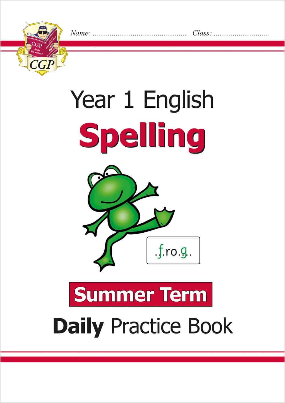 KS1 Spelling Year 1 Daily Practice Book: Summer Term (CGP Year 1 Daily Workbooks)