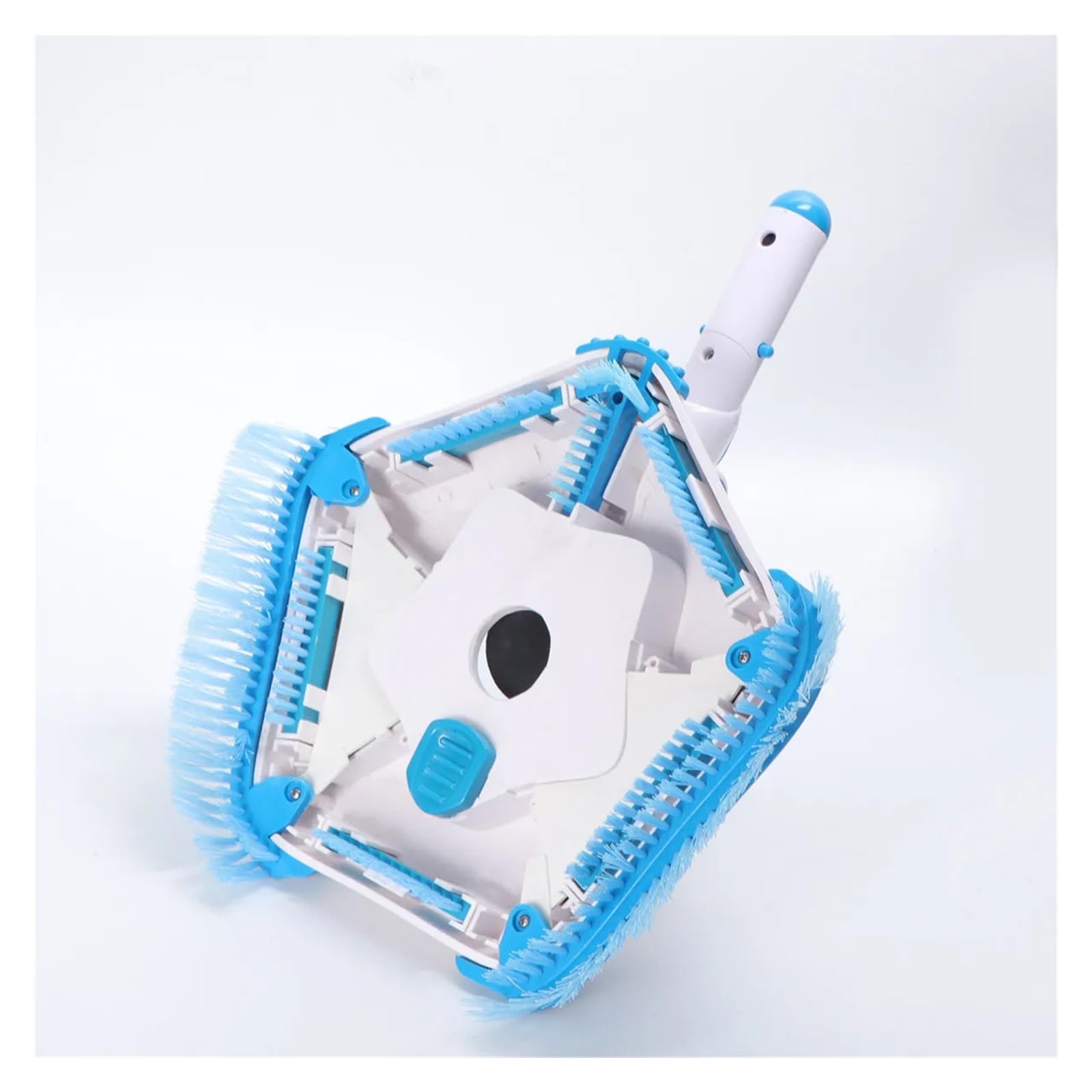 1Pcs Pool Pinsel Fünfeckigen Saugkopf Professionelle Reinigung Werkzeug For Schwimmen Boden Wand Heavy Duty Kunststoff Borsten