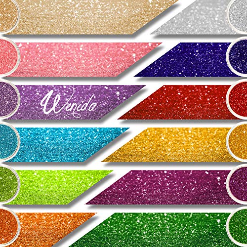Glitter Wenida 12 Colors Holographic Cosmetic Festival Powder Sequins Craft Glitter For Arts Face Hair Body Nail #TOP4