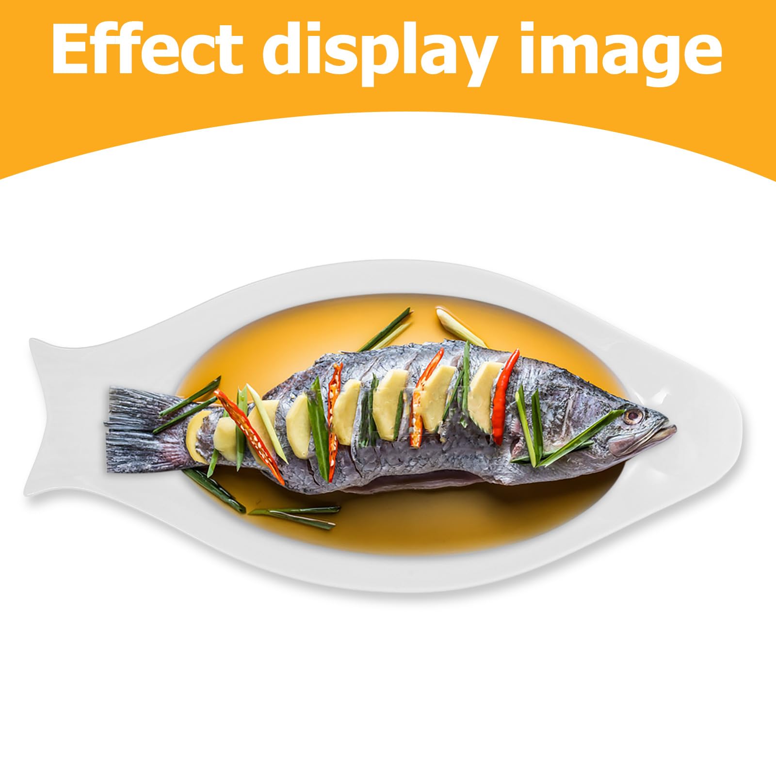 1 Pc Plato De Pescado Al Vapor Comida De Cerámica Bandeja De Comida De Porcelana Platos De Ensalada De Frutas Plato De Pasta Para La Cena Estilo Japones Platillo De Pescado