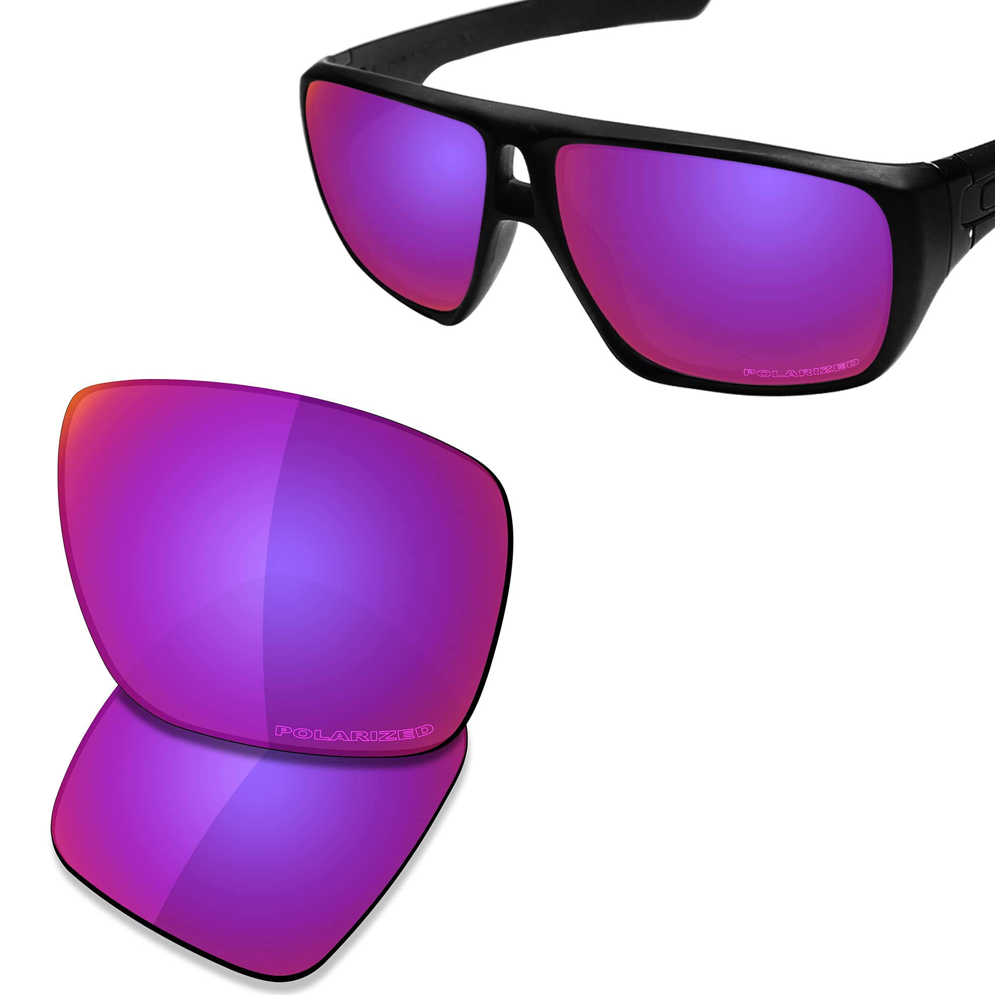 Saucer Premium Ersatzgläser für Oakley Dispatch 1 OO9090 Sonnenbrillen