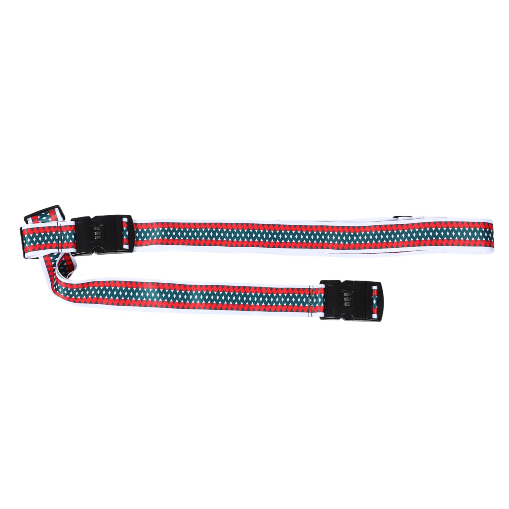 FRCOLOR 3 Stück Verstellbarer Koffergurt mit Doppelzahlenschloss Kreuz-packgurt aus Robustem Polyester Cartoon-Motiv Gepäckband für Sichere Reise für Koffer Reisegepäck Business und