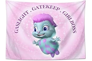 Bibble Meme Beliefs Happiness Tapestry: Gaslight, Gatekeep, Girlboss