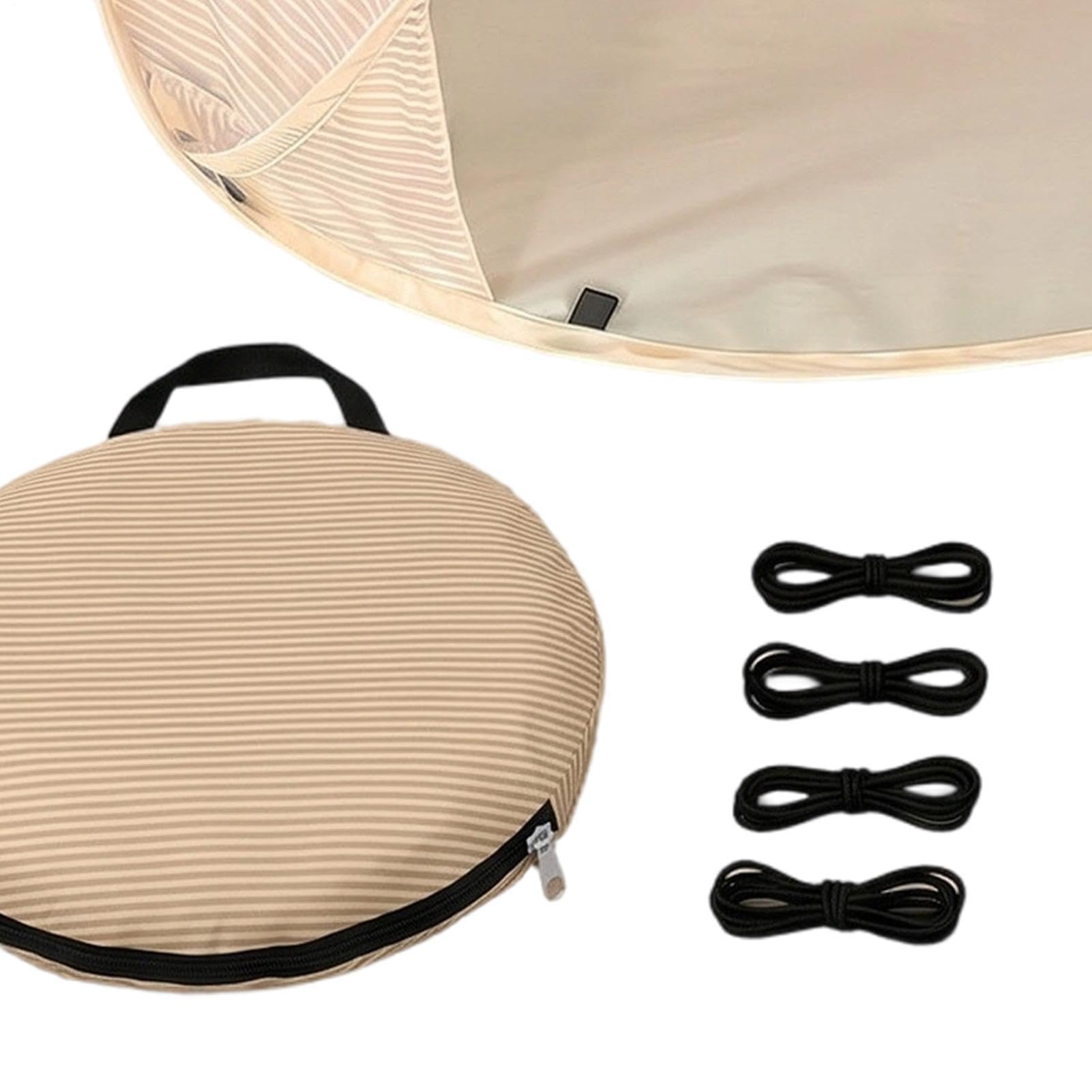 Tente de Plage Pop-up Automatique Auvent Pare- | Canopée Protection Contre les UV Pour votre terrasse extérieure, bord de piscine, fête en plein air, jardin, arrière-cour,