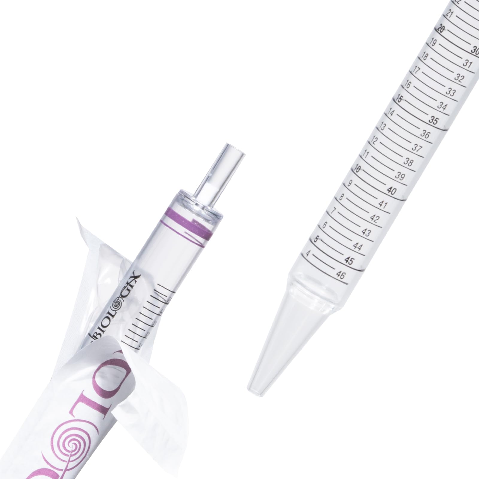 160 Stück Serologische Pipetten, 5ml Polystyrol Serologische Ansaugpipetten, Sterile, Unabhängige Verpackung, 345mm Länge