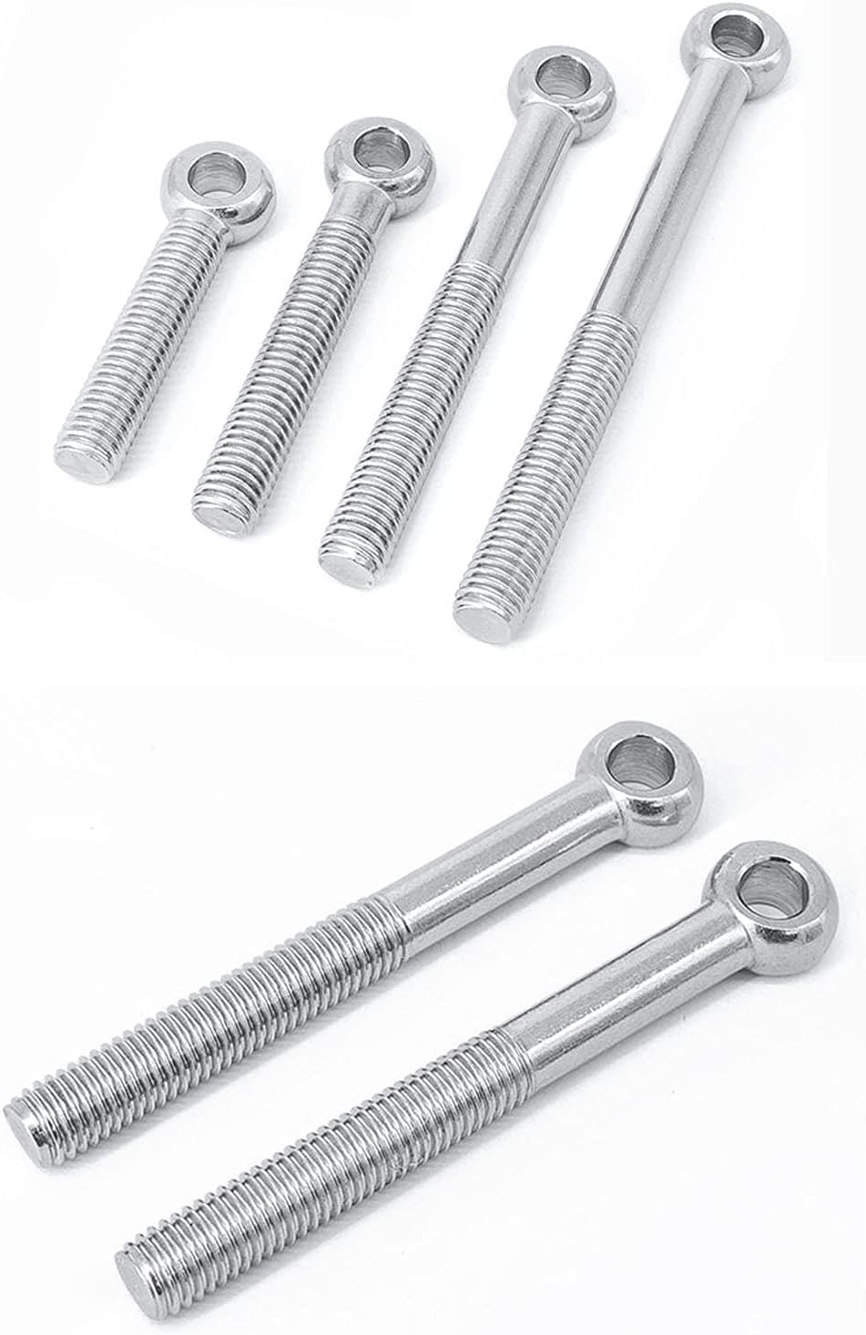 Ringschrauben mit Muttern, metrisches Gewinde M24 x 180–450 mm, Schulterhinery-Hebeschrauben, gute mechanische Eigenschaften(M24X300Mm)