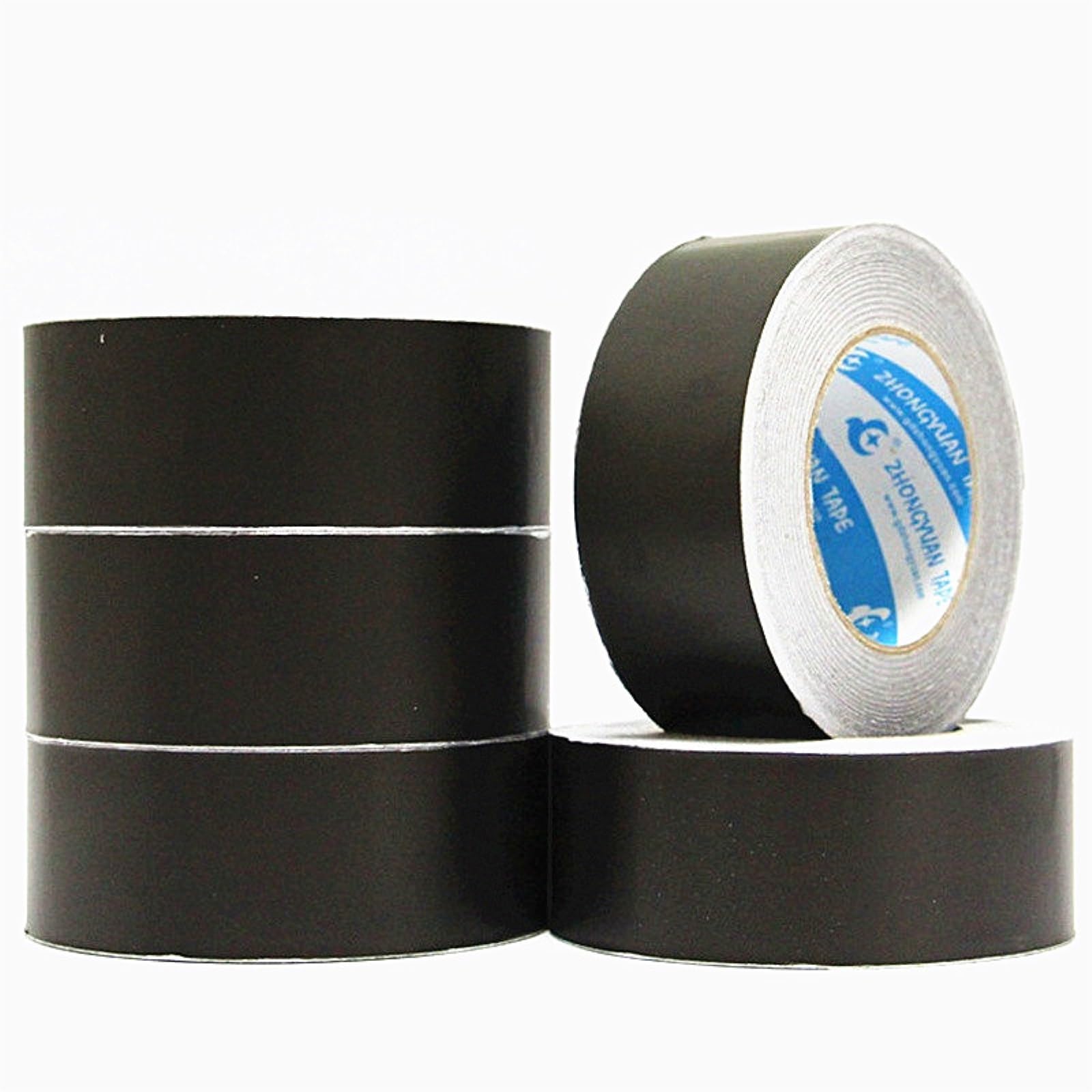 Rollo de Cinta Papel Aluminio Negro 50 m 10-50 mm for Sellado Ventanas Techo | 40mm
