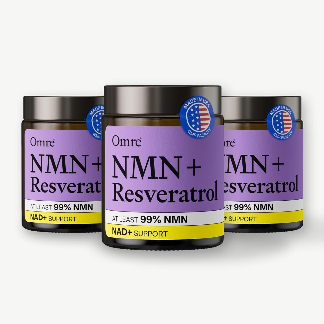 OMRE NMN + Resveratrol Supplement