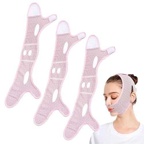 Máscara de sueño para esculpir la cara de belleza, máscara facial que moldea la línea V, máscara de elevación facial con correa adelgazante,