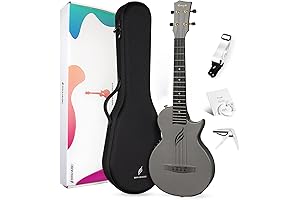 Enya Tenor Ukulele 26 Inch Carbon Fiber Acousticplus Cutaway Travel Ukelele