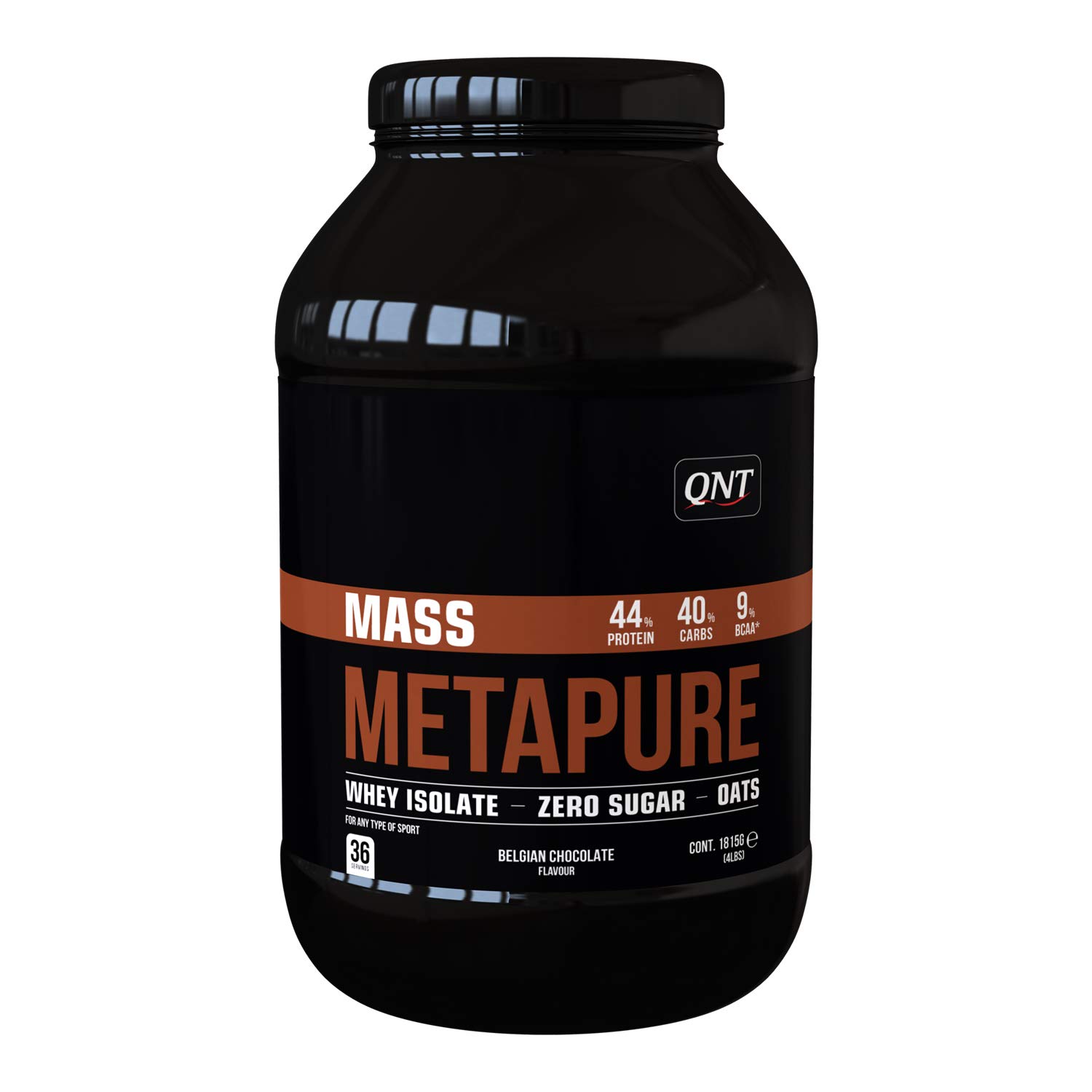 QNT Metapure Mass (1815g) Belgian Chocolate - Przyrost masy ciała - Bez kreatyny